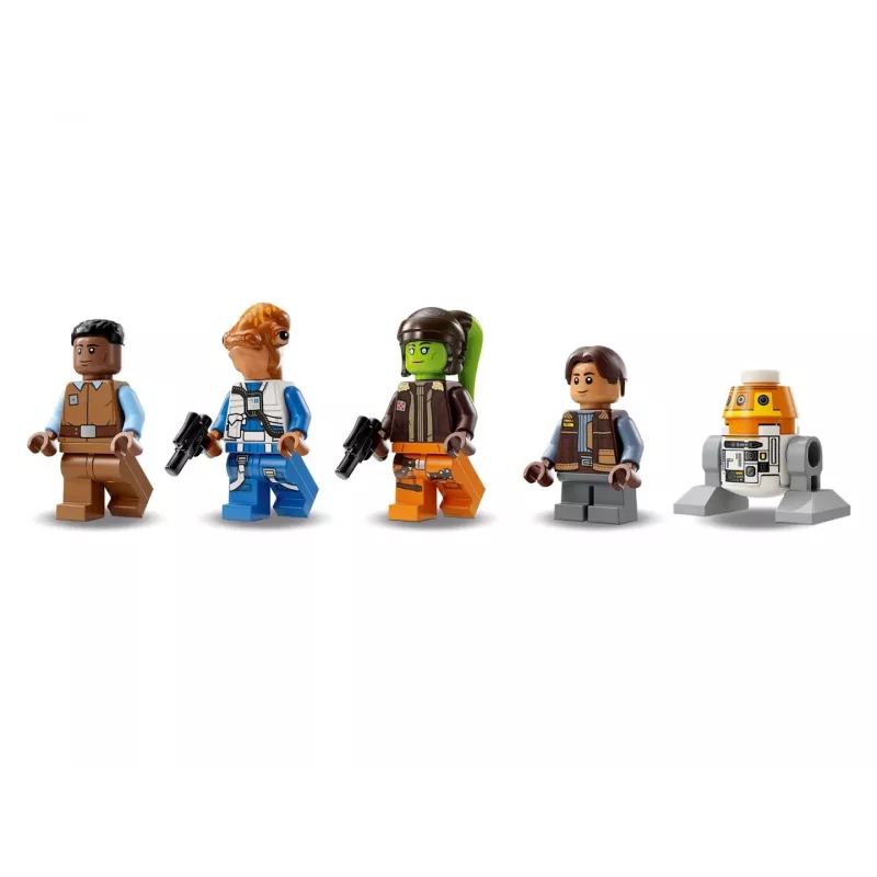LEGO Star Wars Spielset 75357 — The Ghost und Phantom II, 1.394 Teile, 4 Minifiguren, Alter 10+