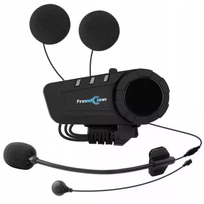 FREEDCONN KY-PRO SINGLE Motorrad-Intercom, schwarz