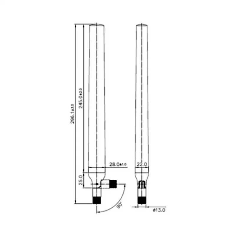 Omnidirektionale Antenne DeLOCK 88991