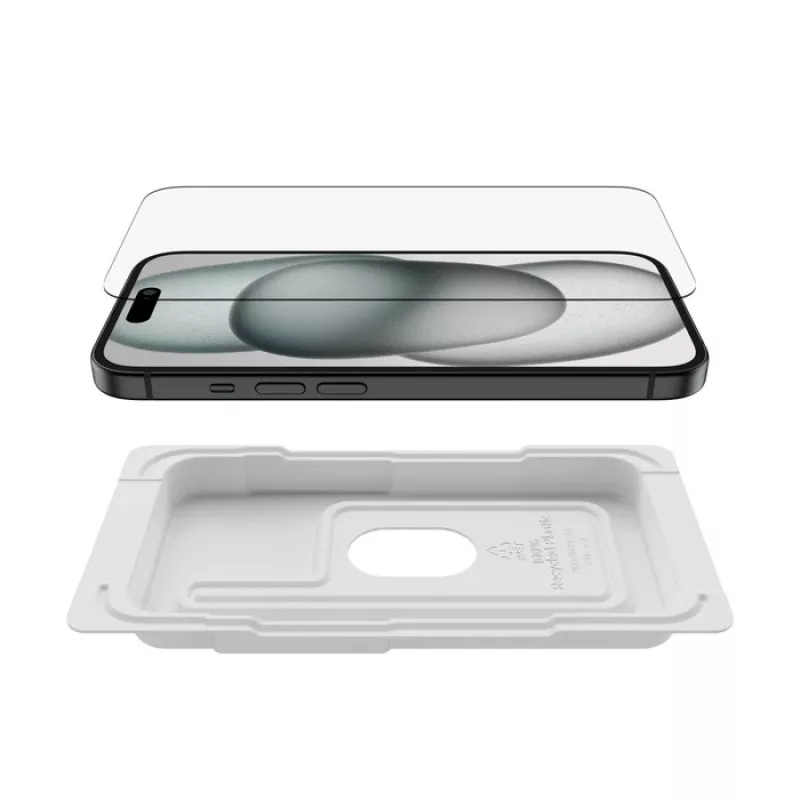 Bildschirmschutz Belkin ScreenForce für iPhone 16 Stoßfest Kratzfest