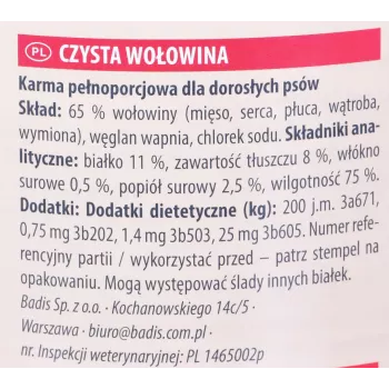 ANIMONDA GranCarno Adult Single Protein Rind - Nassfutter für Hunde - 800g