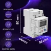 Energiezähler QOLTEC Einphasig DIN-Schiene 230V (MPN 50979)