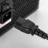 Akyga AK-PC-05C Netzkabel, CEE 7/7 auf IEC C13, Kupfer 3 x 1 mm², 5 m, Schwarz