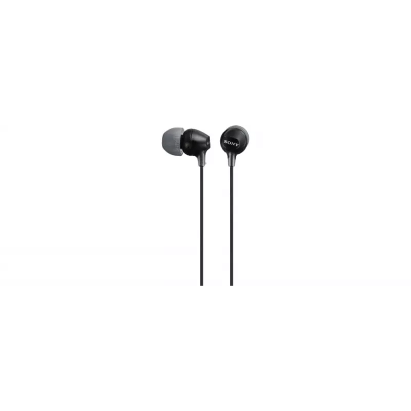 Sony MDR-EX15AP, kabelgebunden, 8 - 22000 Hz, Anrufe/Musik, 3 g, Headset, schwarz