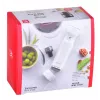 Weinkonservierungspumpe ZWILLING FRESH & SAVE – Pumpenkopf für Vakuumstopfen, grau, Ø 3 cm, Höhe 40 mm, Set mit 3 Stück