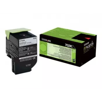 Tonerkartusche Lexmark 702K R 3000 Seiten Schwarz