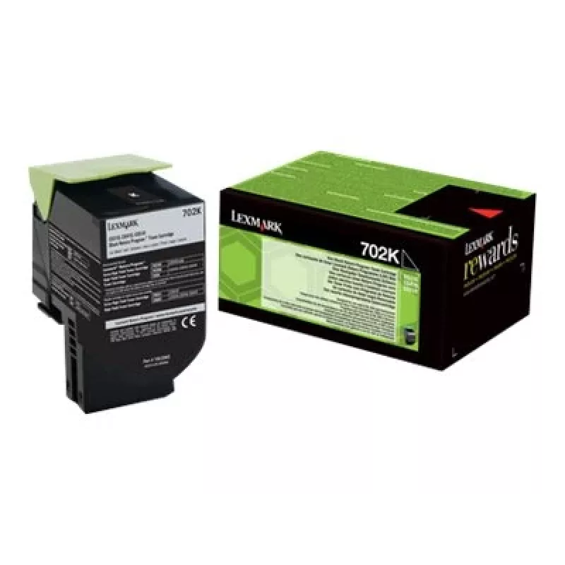 Tonerkartusche Lexmark 702K R 3000 Seiten Schwarz