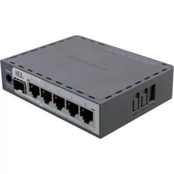 Mikrotik E60IUGS Kabelgebundener Router Gigabit Ethernet Schwarz