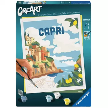 Malset Ravensburger CreArt Capri – Leinwand-Malset von Ravensburger
