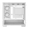 PC Midi Tower Gehäuse DeepCool CG380 3F WH — Weiß, 235×437×451 mm, unterstützt 2,5 Zoll/3,5 Zoll, Netzteil unten, 3x 120 mm Lüfter vorinstalliert