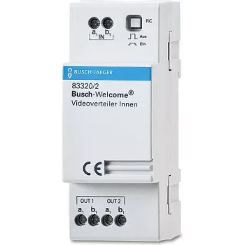Schaltmodul Busch-Jaeger 83320/2 — 2 Ausgänge, 36×65×90 mm