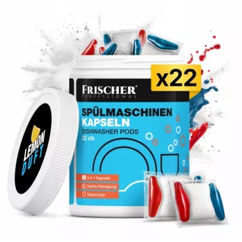 Frischer 3-in-1 Geschirrspülkapseln, 22 Stück