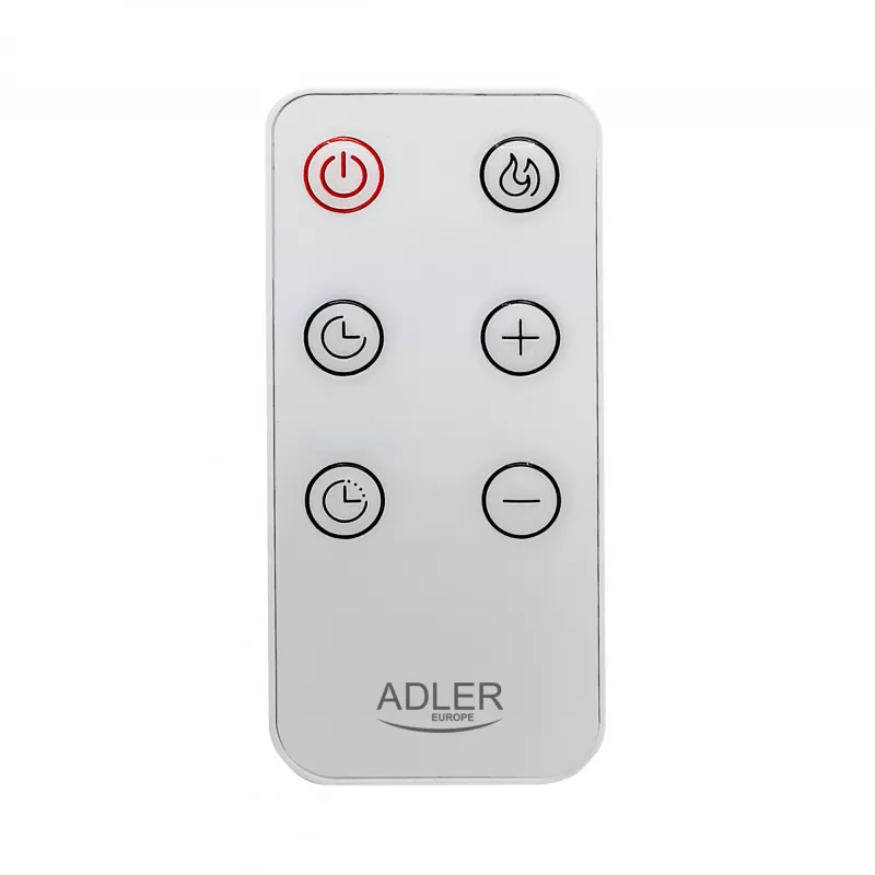 Konvektorheizung Adler AD 7752 LCD mit Fernbedienung, weiß