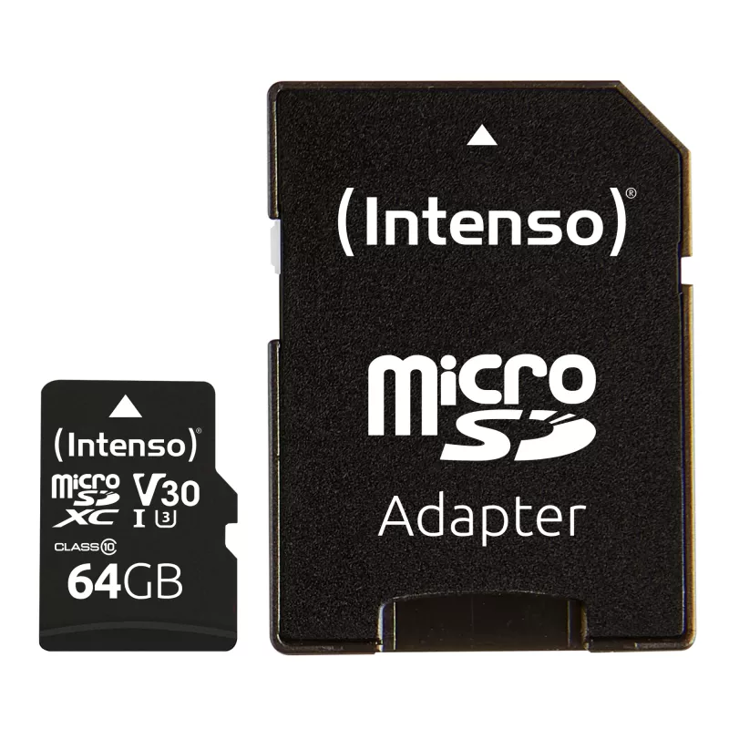 Speicherkarte Intenso 64 GB MicroSDXC UHS-I Class 10 3433490