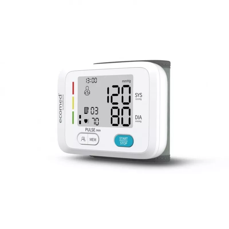 Ecomed BW-83E Oberarm-Blutdruckmessgerät Automatisch 2 Benutzer