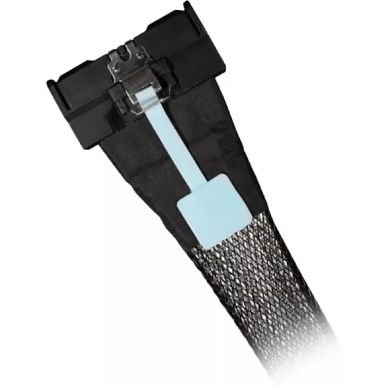 Laufwerksadapter ICY BOX MB413L-B – MCIO 8i SFF-TA-1016 auf 2× MCIO 4i SFF-TA-1016