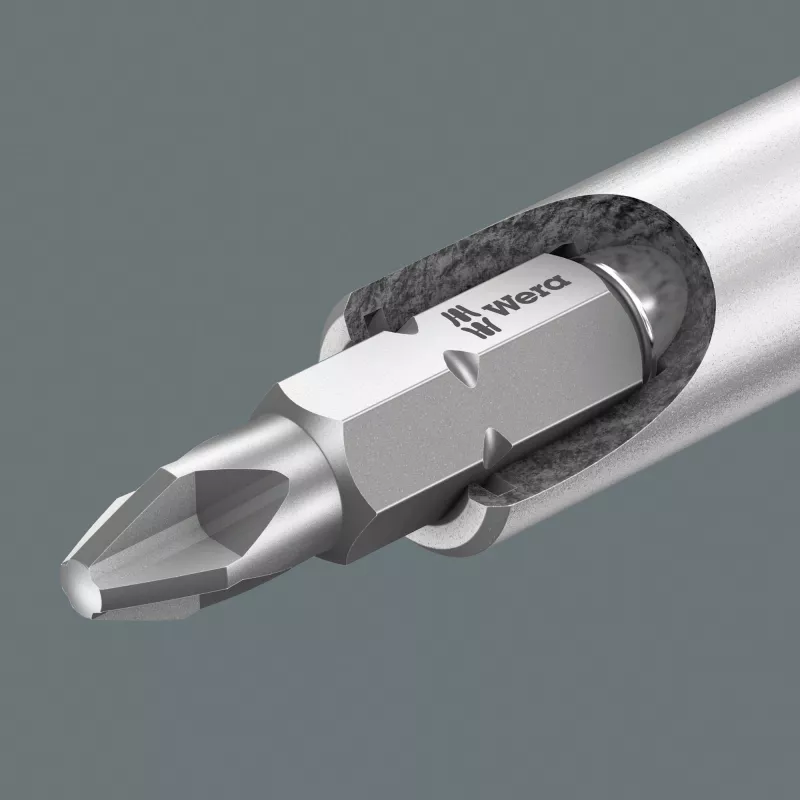 Wera Kraftform Kompakt 27 Set 1 Schraubendrehersatz mit ergonomischen Griffen und Präzisionsspitzen