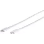 Lightning-Kabel S/CONN 14-13052 1,5 m Weiß