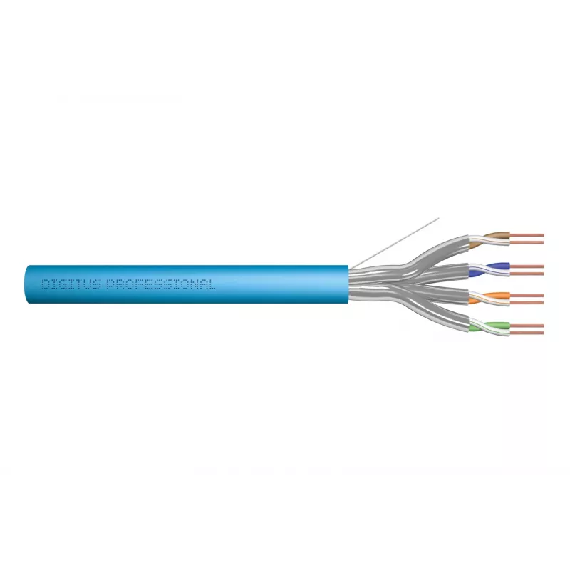 Netzwerkkabel Digitus DK-1624-A-VH-1 RJ45 Cat6a 100m Blau