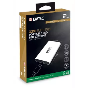 Tragbare SSD EMTEC X210 3.2 Gen2 2 TB