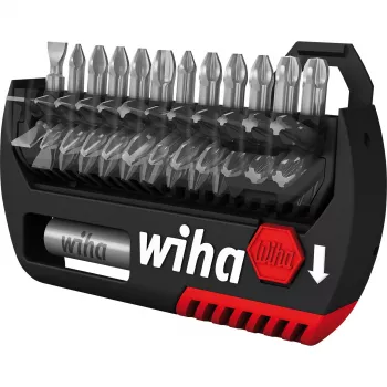 Schraubendreher-Bitsatz wiha FlipSelector 39060 — 15-teilig: Phillips, Pozidriv, TORX