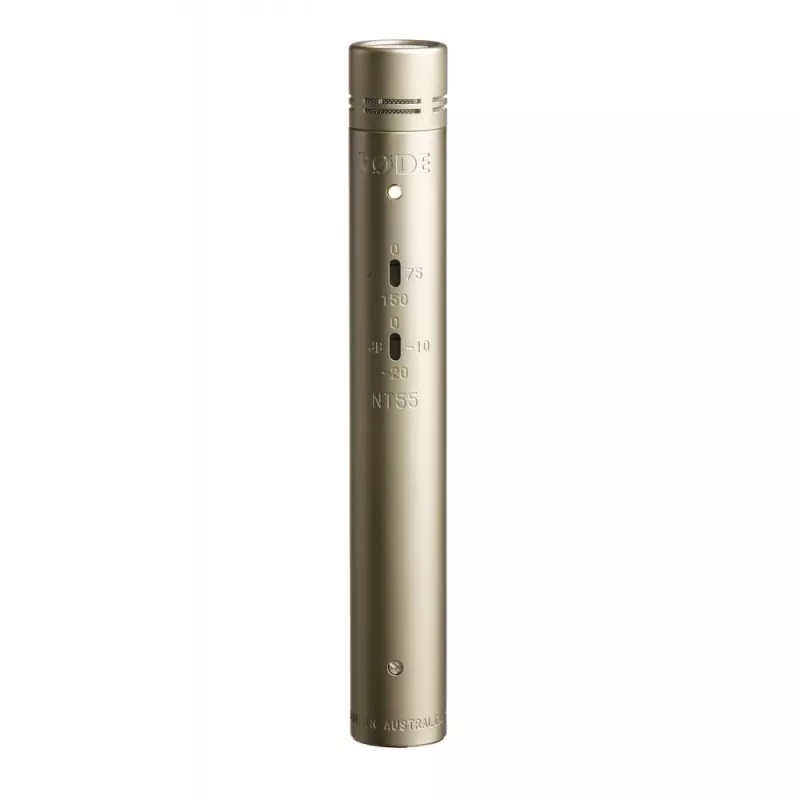 Bühnen-/Performance-Mikrofon RØDE NT55, Niere, kabelgebunden XLR-3, -38 dB Empfindlichkeit, 100 Ω, Silber