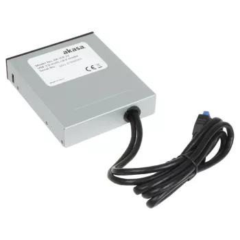 Akasa AK-ICR-27 Kartenleser USB 3.2 Gen 1 (3.1 Gen 1) Intern Schwarz, Grau