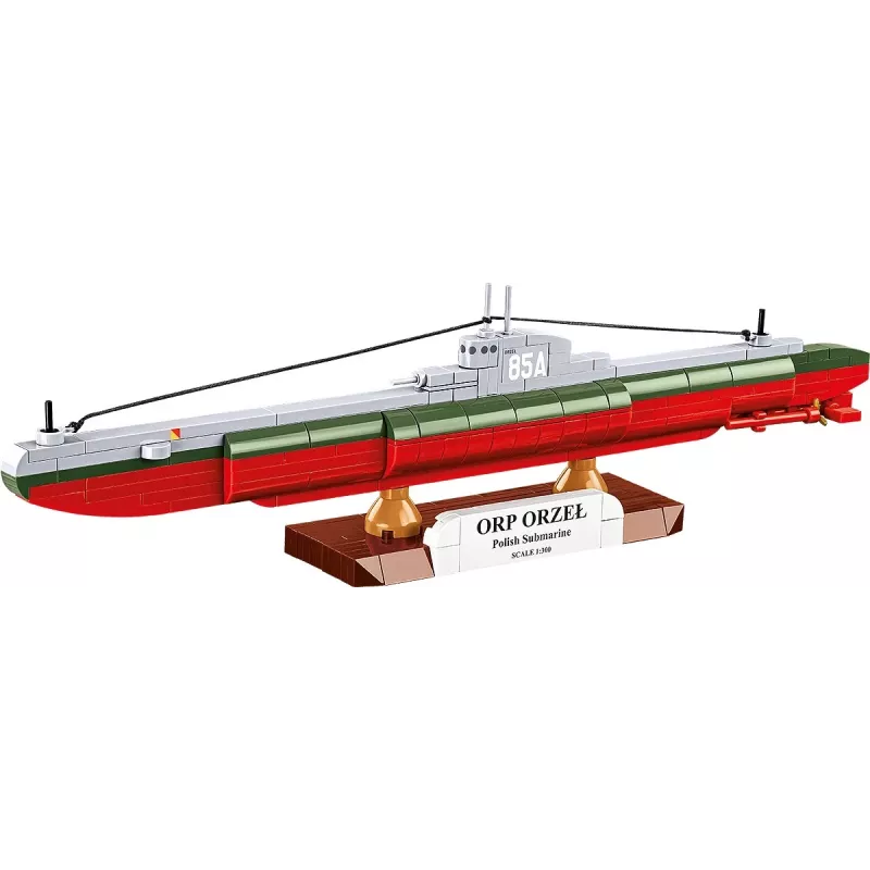 Bausatz Cobi ORP Orzeł 193 Blöcke Montagemodell Schiff