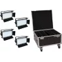 LED-Panel-Set EUROLITE PLL-480 QCL 4x mit Tragetasche