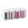 EFB Elektronik Frontplatte für 6x SC-D, LC-Quad mit 2,8-mm-Schraubenlöchern