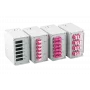 EFB Elektronik Frontplatte für 6x SC-D, LC-Quad mit 2,8-mm-Schraubenlöchern