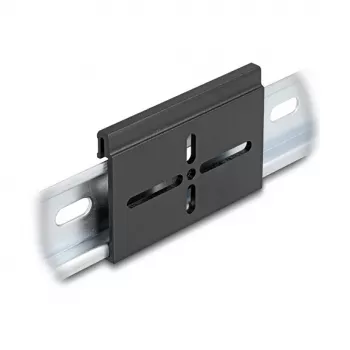 Montageset DeLOCK 67145 Schwarz Aluminium