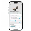 SENNHEISER Momentum MTW4 Wireless Bluetooth Noise-Cancelling Sport-Ohrhörer - Weiß & Silber