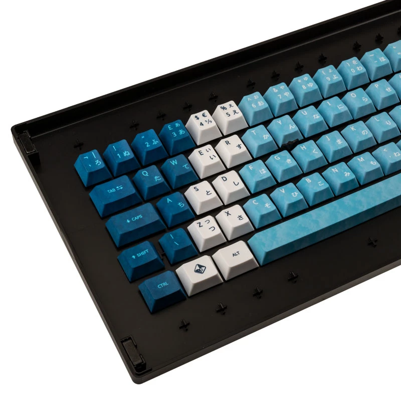 Keycap Set Traitors YUKI ONNA (UK-Layout) – Designer-Themed Keycaps für mechanische Tastaturen