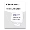 Display-Privatsphärenfilter Qoltec 51058 59,9 cm (23,6 Zoll) Monitor