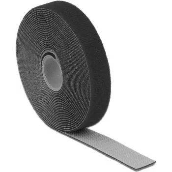 Klettverschluss DeLOCK 18715 Schwarz