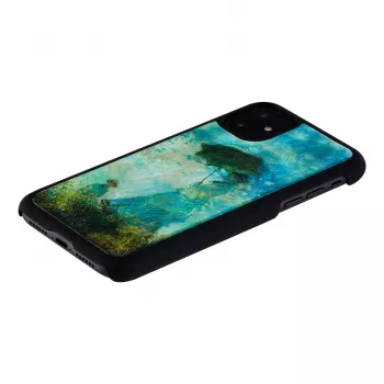 Smartphone-Hülle iKins für iPhone 11 — Schwarz Camille Design, Schutzhülle