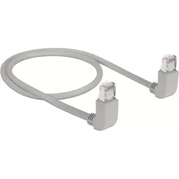 Netzwerkkabel DeLOCK 83513 RJ-45 Cat6a 0,5 m Grau