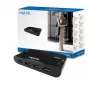 HUB USB 2.0 4-Port mit Netzteil, Schwarz