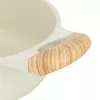 Flacher Topf D28cm 4,1L/beige