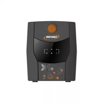Infosec USV Line‑Interactive INF_661147 1300 VA / 720 W, 6x IEC C13, AVR, USB, Tower, schwarz