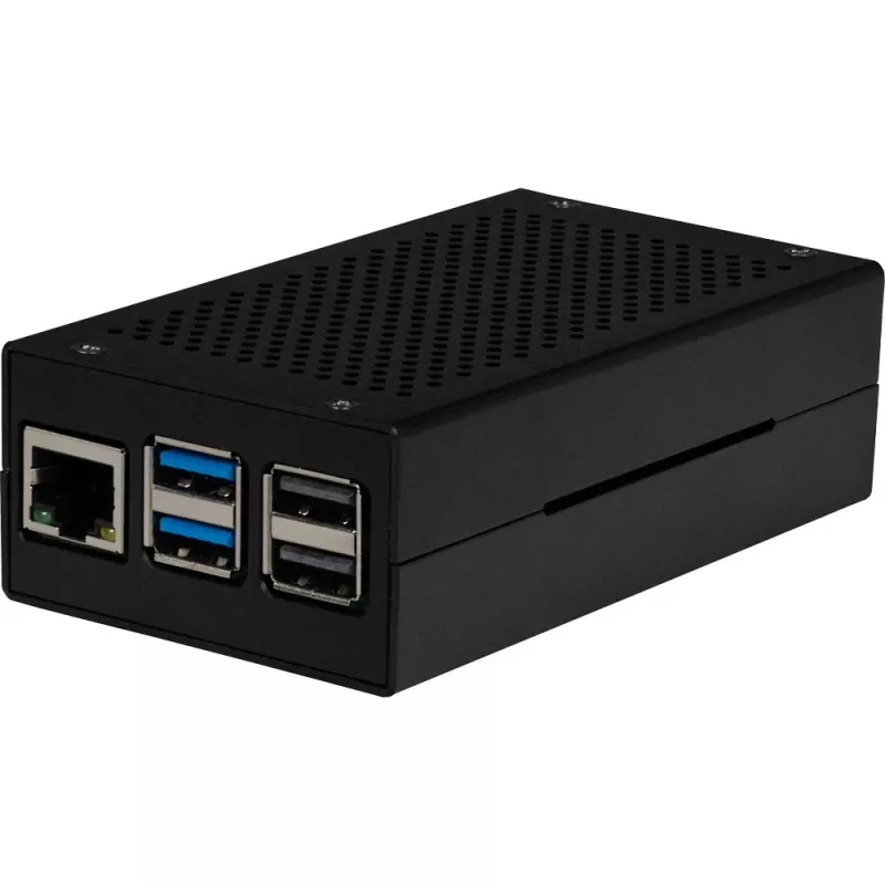 Raspberry Pi RB-ALUCASEP5-M2 Schwarz