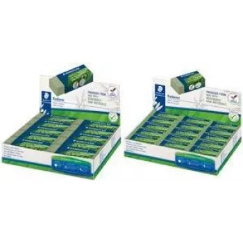 Radiergummi Staedtler 526 83-5 Packung mit 30 Stück — 56 % natürliche Materialien
