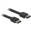 SATA-Kabel DeLOCK 85641 2 m eSATA Schwarz