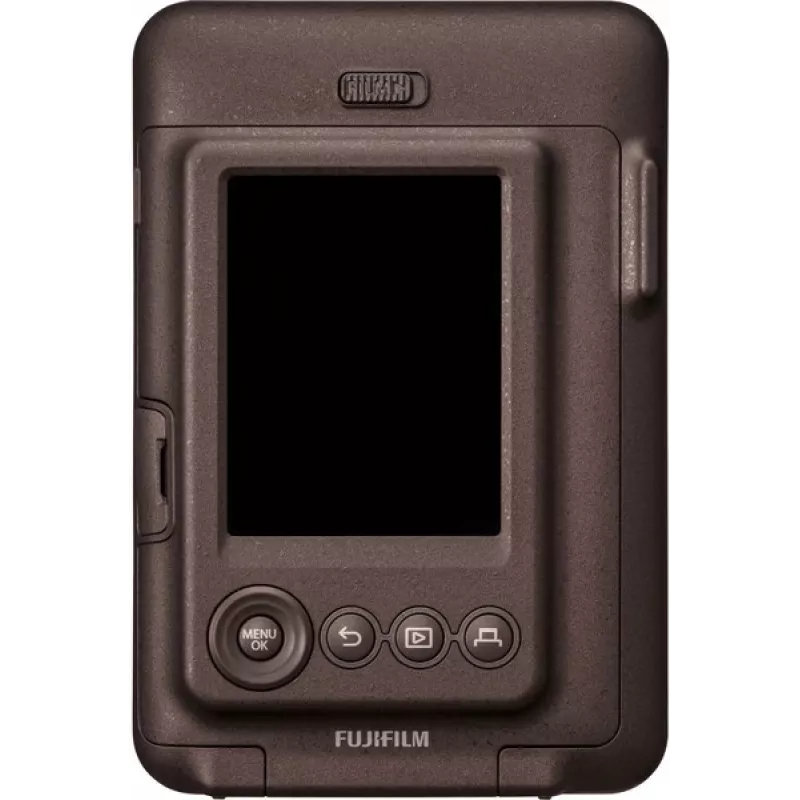 Sofortbildkamera Fujifilm Instax mini LiPlay — 1/5 Zoll 2560×1920 CMOS, druckt 86×54 mm, 2,7 Zoll TFT, Bronze