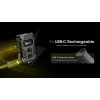 Schlüsselanhänger-Taschenlampe Nitecore TINI3 Schwarz 600 lm USB wiederaufladbar