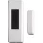Fenster-Türkontaktsensor Eltako FTK-wg — weiße Hochglanzoberfläche, magnetischer Reed-Kontakt