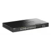 D-Link 28-Port Gigabit Stackable PoE+ Smart Managed Switch mit 4 x 10G SFP+ Ports