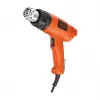 Heißluftpistole Black & Decker KX1650 — 1750 W, bis zu 600 °C, Luftstrom 570–740 l/min, 2 m Kabel, 600 g