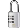 YALE Y151B/30/125/1 Vorhängeschloss 30 mm Silber Kombinationsschloss
